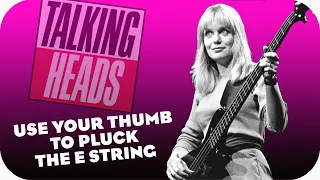 How to play like Tina Weymouth of Talking Heads - Bass Habits - Ep 64