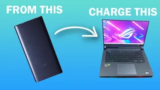 CHARGE ANY LAPTOP WITH THIS    ||  MI Power Bank || 20,000 MAH Monster