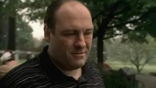 The Sopranos - A random coyote brokers a peace deal between Tony Soprano and Junior Soprano