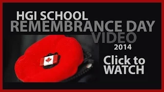 Remembrance Day Video Canada