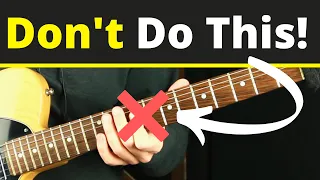 Top 5 Technique Mistakes Guitarists Make