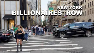 New York City Virtual Walking Tour - Billionaires' Row New York City 4K Walk