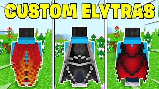 How To Get Custom Elytras In Minecraft PE 1.20+ (100% Work 🤩) #minecraft #gaming