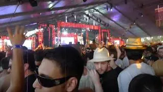 Afrojack at the Sahara tent - Coachella 2011