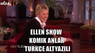 The Ellen Show funny moments ( turkish subtitles )