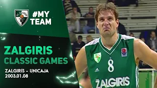 #ZalgirisClassics. Zalgiris v. Unicaja | 2003-01-08