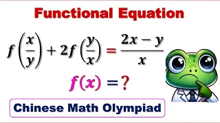 Functional Equation Challenge: Solve for function f(x) | Math Olympiad