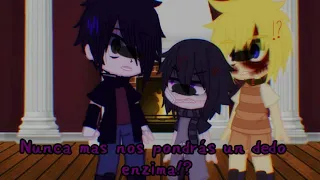 ¥ NUNCA MAS NOS PONDRÁS UN DEDO ENZIMA !? ¥ - Mundo alterno -.Versión Naruto.SasuNaru -SakuHina