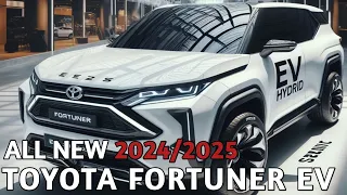 Toyota Fortuner 2024/2025: Elegant SUV with Advanced Features and Hybrid Engine