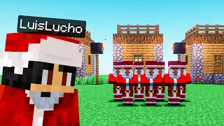 Especial de Navidad en Minecraft Pero es Cursed, funny y los Aldeanos piensan y están bizarros