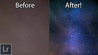 Star And Milky Way Photography - How To Turn Your Boring Photos AWESOME With Lightroom!