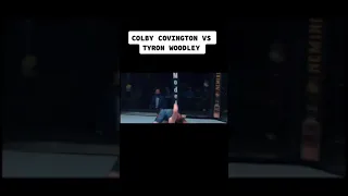 Colby Covington Vs. Tyron Woodley 🔥🔥. #mma #UFC #Bellator #shorts #knockout #colby #tyronwoodley