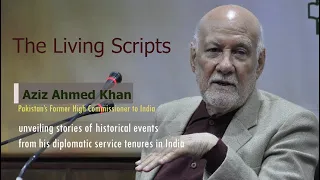 IPS TV | 'The Living Scripts' with Aziz Ahmed Khan (Pakistan's former High Commissioner to India)