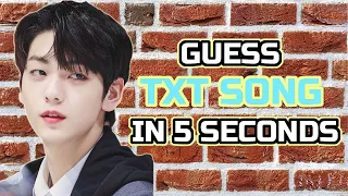 GUESS THE TXT SONG IN 5 SECONDS, ARE YOU MOA ? LETS PLAY ! || OPPANUNA QUIZ