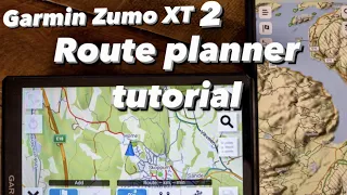 Zumo XT2 - Route Planner Tutorial and 3 cool features!