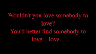 Jefferson Airplane - Somebody to love + lyrics