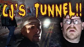 WARNING!! Do Not Go ALONE Into The HAUNTED Abandoned CJ FASION Turnpike Tunnels (STALKED BY CULT)