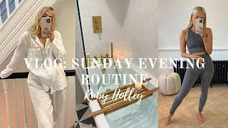 SUNDAY EVENING ROUTINE | RUBY HOLLEY