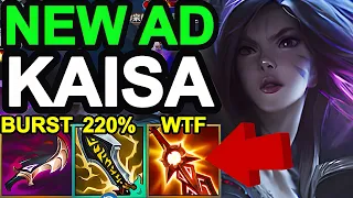 Wild Rift China Kaisa Adc - 19KILL Carry - New Burst & Critical Kai'Sa Build Runes