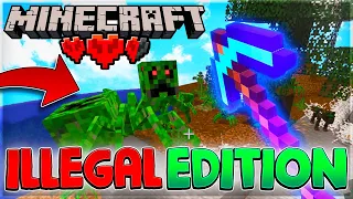 Minecraft But It's ILLEGAL..