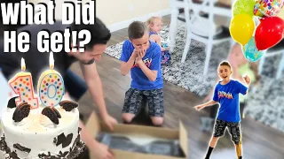 GETTING OUT OF SCHOOL EARLY TO CELEBRATE HIS BIRTHDAY!! / WHAT DID HE GET FOR HIS BIRTHDAY!?