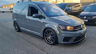 volkswagen Caddy SPORTLINE EDITION R 2.0 150BHP REMAP modified Lowered alloys splitter sidebars