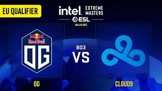 OG vs Cloud9 | Map 2 Overpass | IEM Dallas 2023 Europe CQ