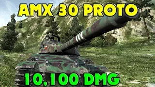 World Of Tanks | AMX 30 PROTOTYPE - 10100 Damage - 6 Kills