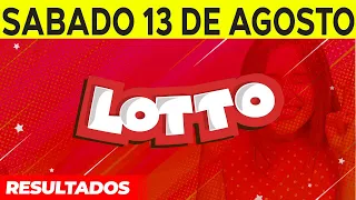 Resultados del Lotto del Sábado 13 de Agosto del 2022