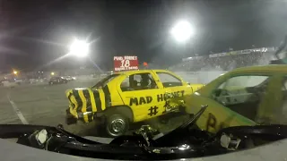 2020 Indianapolis Speedrome FWD Demolition Derby Barbarian GoPro