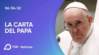 El Papa le envió una carta a Alberto Fernández