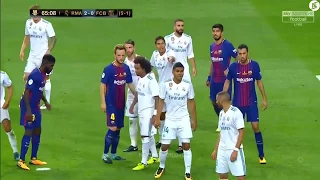 Real Madrid vs Barcelona 2 0   Highlights & Goals   16 August 2017