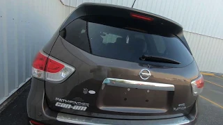 How To Replace ELECTRIC Power Tailgate LID Shock Support On Nissan Pathfinder 2013 2022