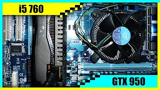 i5 760 + GTX 950 Gaming PC in 2022 | Tested in 7 Games