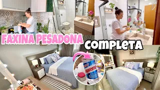 FAXINA PESADONA COMPLETA-DICAS DE PRODUTOS-CAMA POSTA LINDA #donadecasa #faxina #limpeza #faxinas