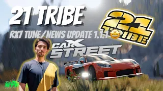 CarX Street Mastery RX7 Tune for 21 Tribe Club Domination!🤩