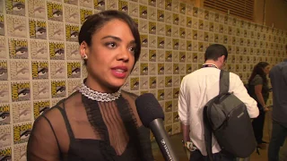 SDCC 2017 : Thor Ragnarok - Itw Tessa Thompson (official video)