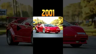 Evolution of Lamborghini 350(1978~2023) #trending #viral #car #shortsfeed #shortsvideo #407 #short