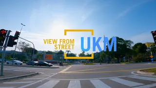 Malaysia Truly Asia【4K】Universiti Kebangsaan Malaysia: UKM Bangi View From Street