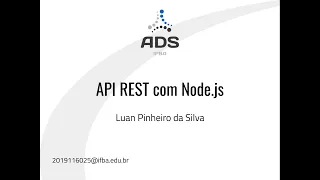 ADS Labs - Aula 03 - Node.js Parte 2