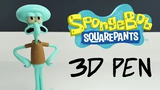 Squidward - 3D pen - Spongebob