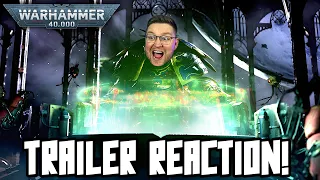 NEW WARHAMMER 40K EDITION TRAILER  REACTION! IT'S GLORIOUS!!!!