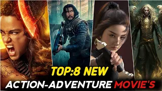 Top 8 New Action Adventure Movies in Hindi & English | New Hollywood  Movies | Part 4