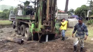 Perforación de pozo de agua