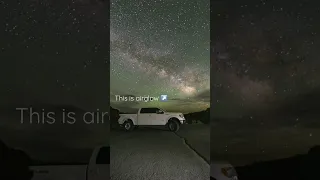 Airglow and the Milky Way in Capitol Reef National Park.