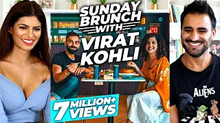 SUNDAY BRUNCH WITH VIRAT KOHLI X KAMIYA JANI | CURLY TALES | Magic Flicks REACTION!!