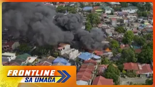 Mahigit 130 na pamilya sa Brgy. Talon Uno, nasunugan | Frontline Sa Umaga