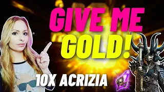 PULLING ALL SHARDS FOR ACRIZIA! • RAID Shadow Legends