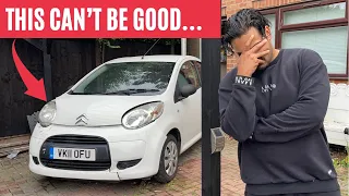 I BOUGHT A DAMAGED CITROEN C1 FROM COPART ! 😱