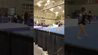 Level 3 Bar Routine- 8.7 Gymnastics meet. 6 Years old